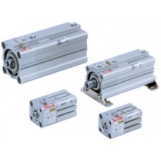 Compact Cylinder with Lock CLQ/CDLQ